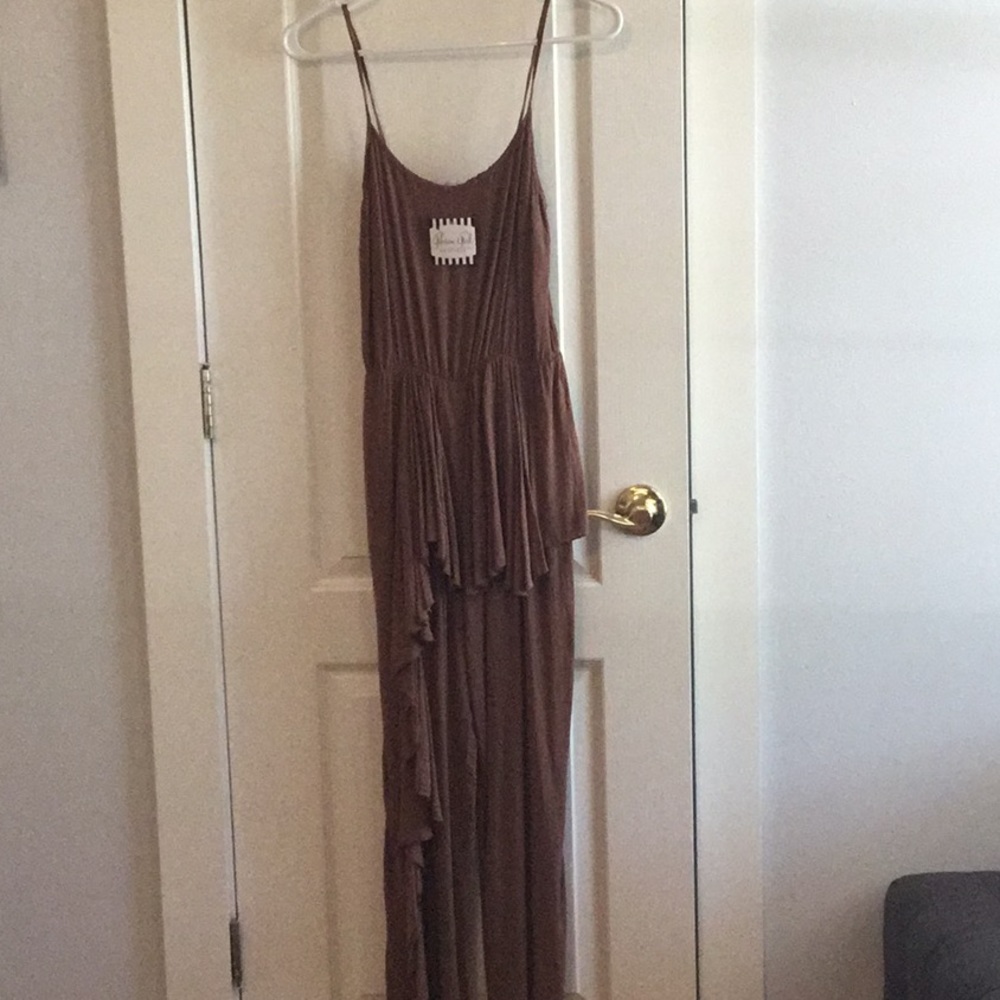 Brown jumpsuit